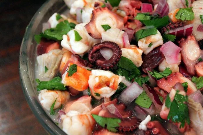 oktopus kochen rezepte oktopus salat zubereiten
