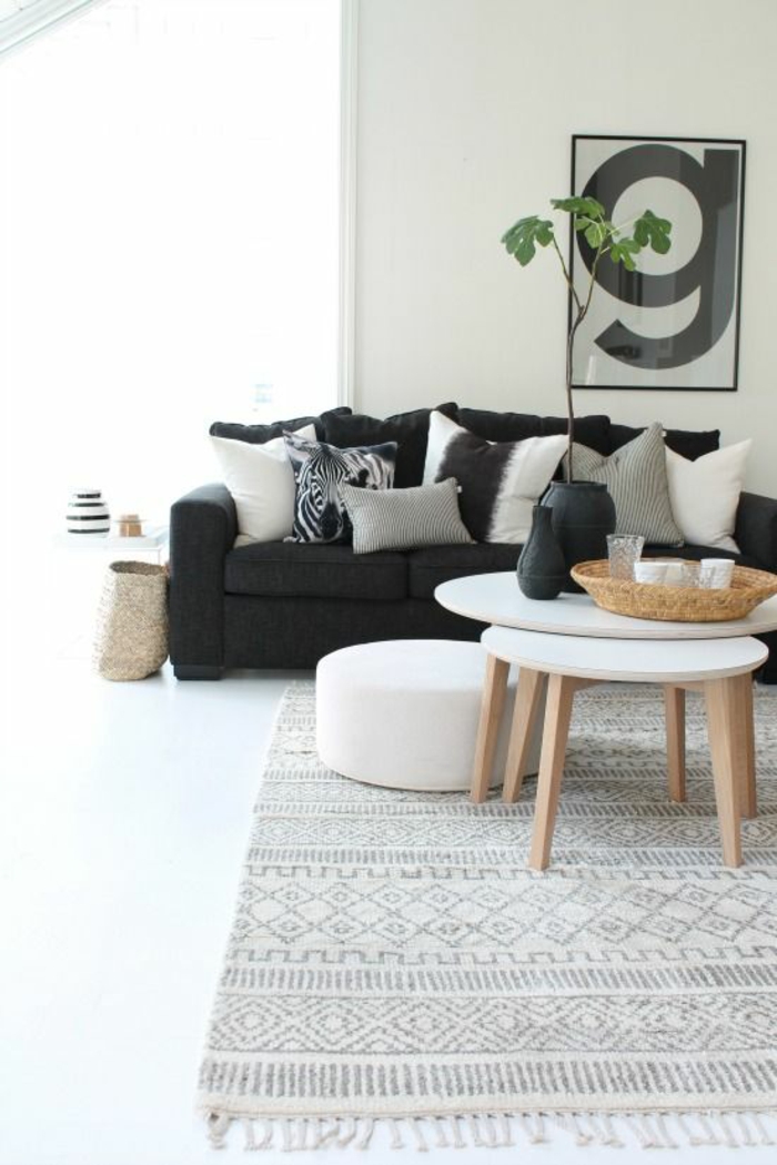  skandinavische teppiche skandinavische möbel wohnzimmer