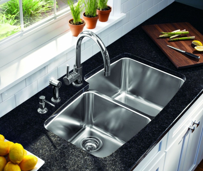 Spülbecken aussuchen - Die Küche modern und funktional gestalten