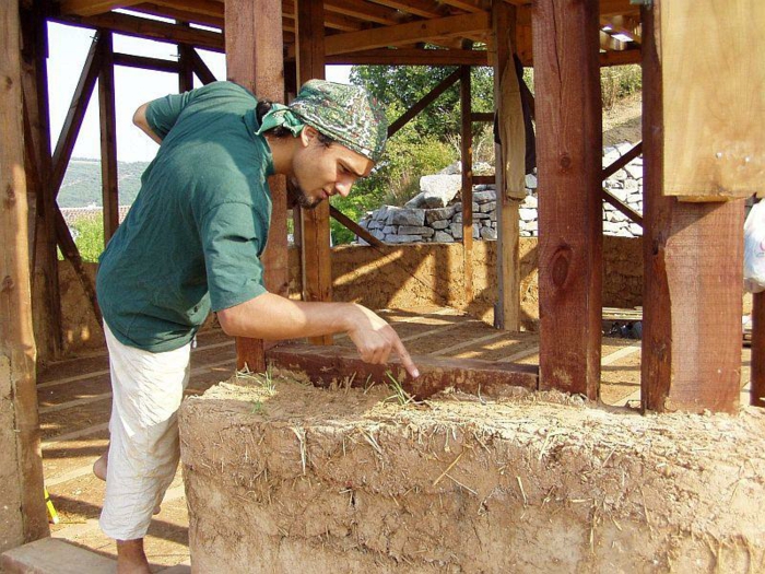 ökologisch bauen lehmhaus holz erde nachhtlig