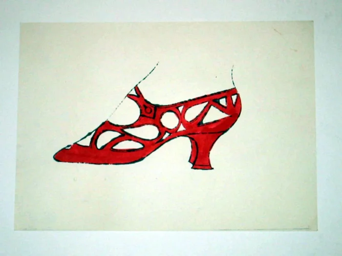 Andy Warhol Schuhzeichnungen für Modemagazine Werke aus den 50 er Jahren 