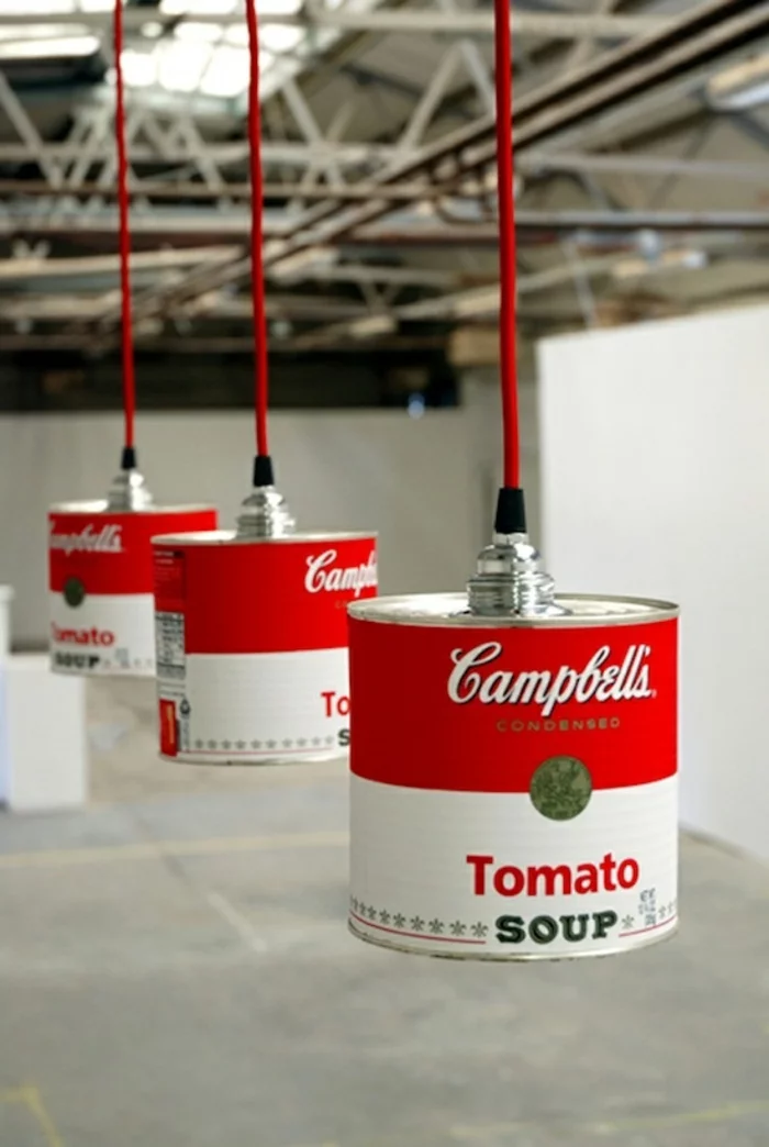 Andy Warhol Campbell's Tomatensuppendosen Designer Leuchten Inspiration