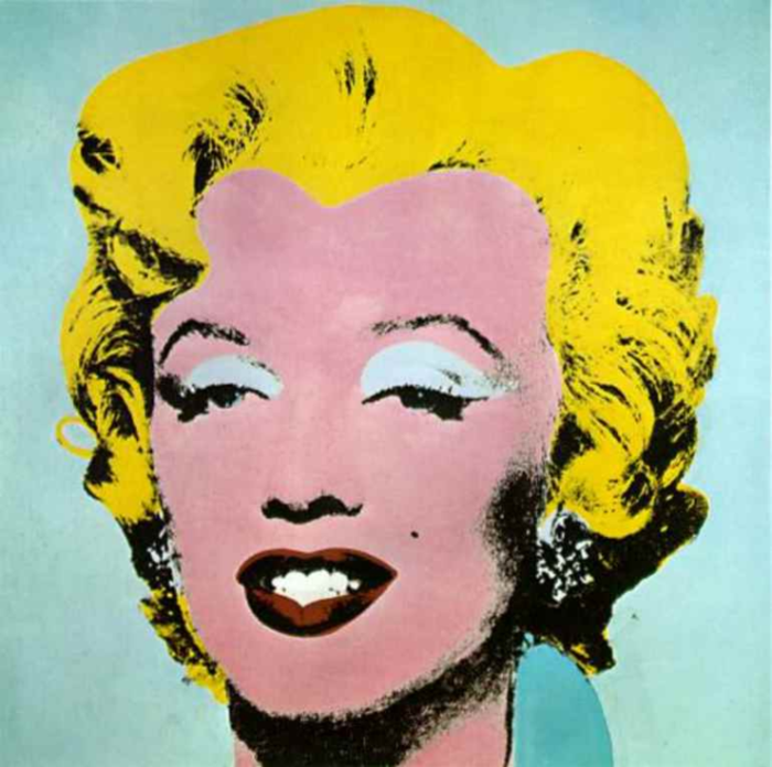 Andy Warhol werke pop art marilyn