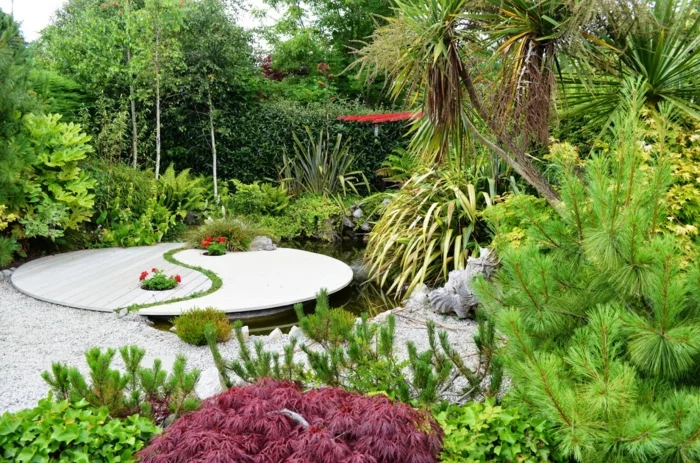 Feng Shui Garten Gartengestaltung Beispiele im Ausgleich
