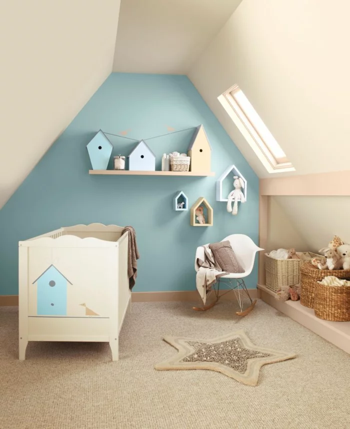 babyzimmer ideen babybett dachzimmer in babyzimmer verwandeln