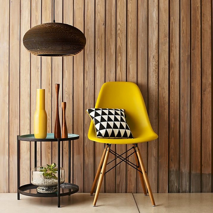 charles ray eames designermöbel Eames Chair gelb