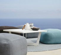 Coole Möbel – Sitzpuffs in den Innen- und Außenbereich integrieren