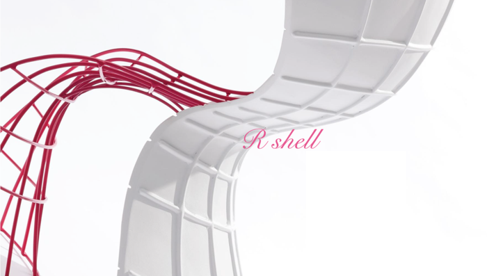 designer stuhl r shell chair von eva chou