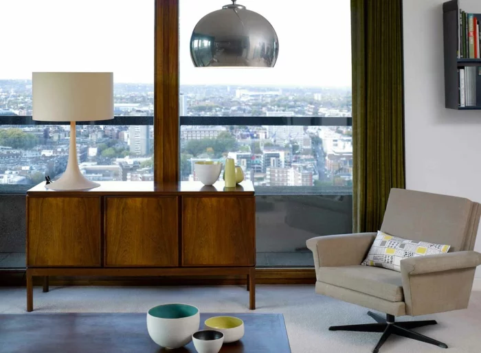 dänische möbel retro design wohnzimmer