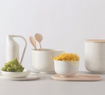 Porzellan Geschirr Set “ a table“: eine Kollaboration von „Atipico“ und „fabrica“