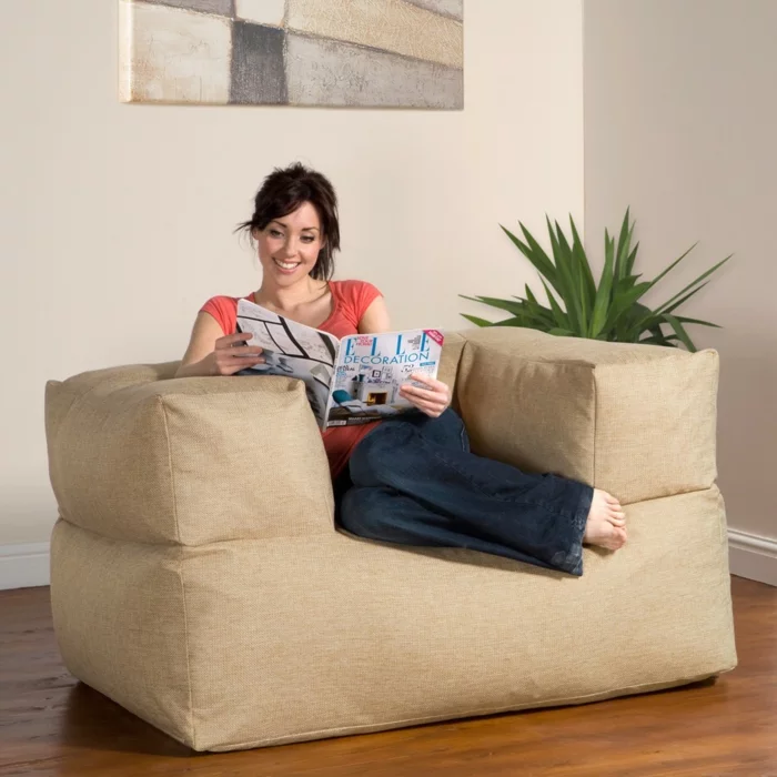 moderne möbel sitzpuffs armlehnen bequem wohnzimmer