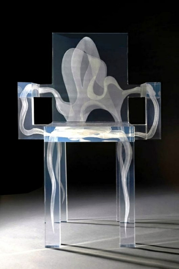 moderne stühle cooles transparentes design