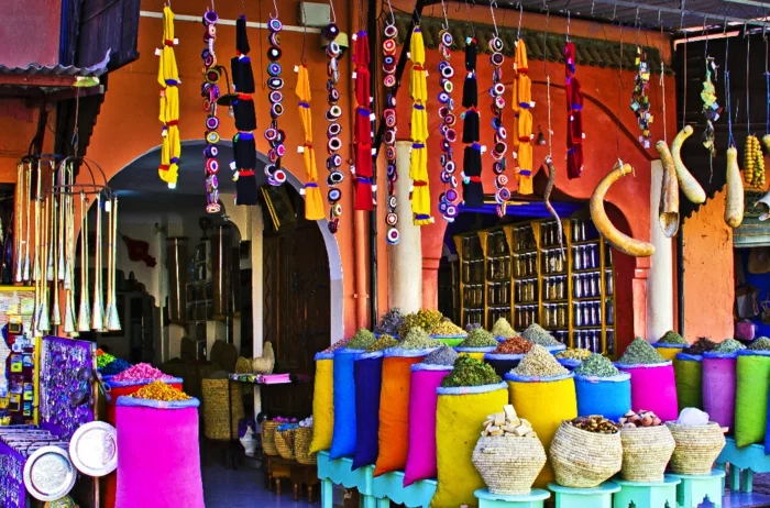 orientalische deko marokkanisch bunte farben