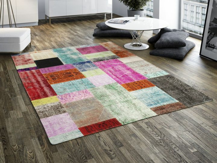 Patchwork Teppich als moderne und kreative Lösung für Ihr Zuhause