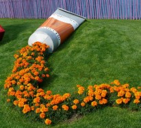 Pfiffige Ideen für Pflanzkübel, aus denen Blumenströme fließen