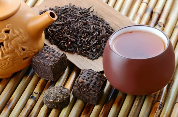 roter tee trinken pu erh tee wirkung chinesische tradition