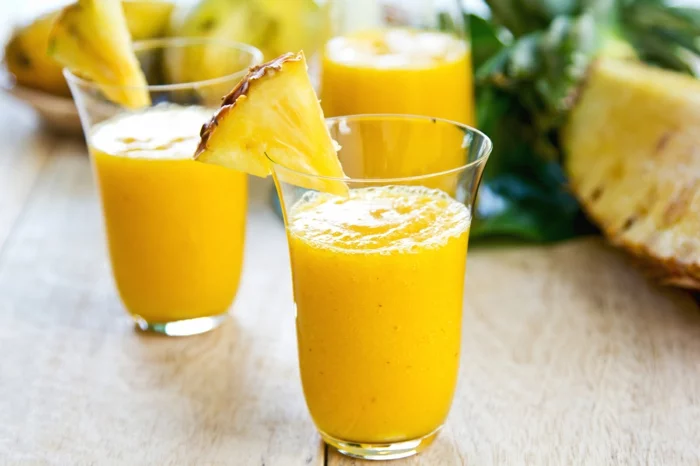 smoothie rezepte ananas gesund