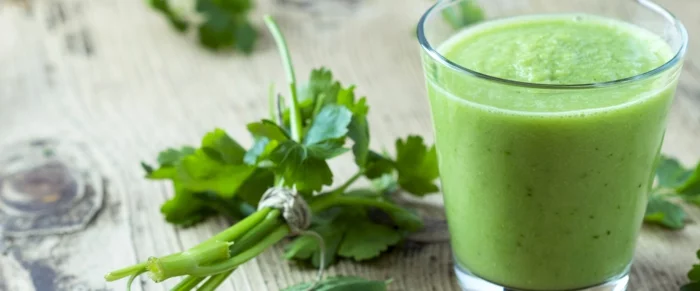 smoothie rezepte detox petersilie spinat brokkoli