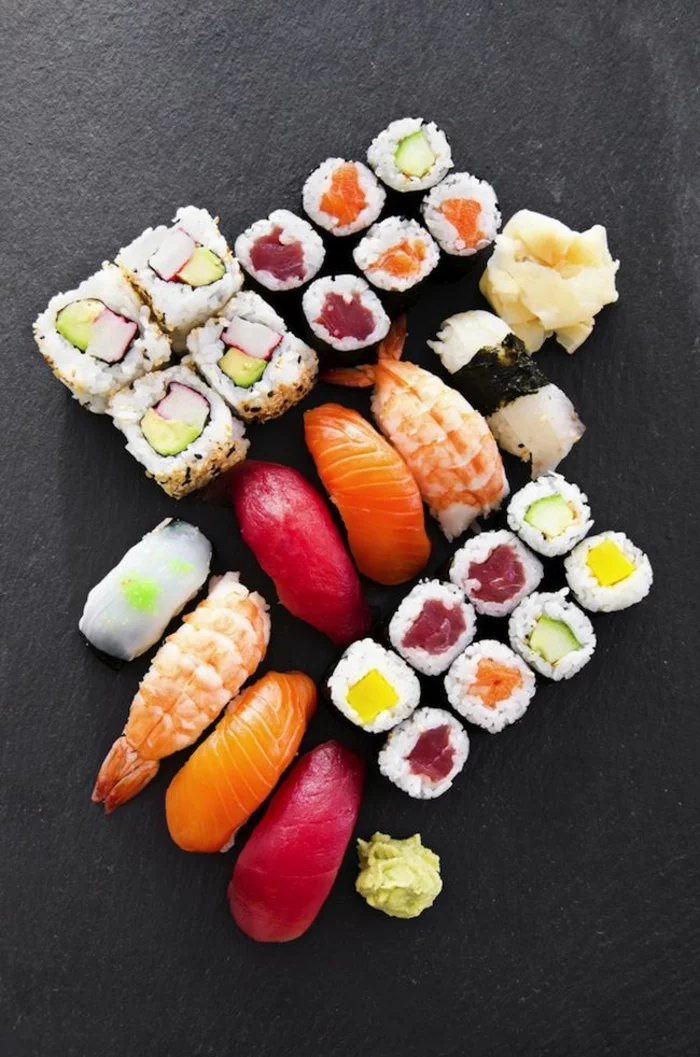 sushi geshirr set japanische tradition