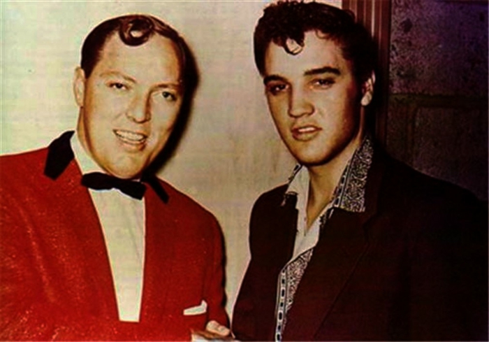 Bill Haley Elvis Presley 50er jahre frisuren männer haarschnitte