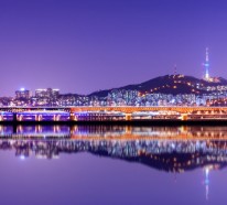 Die Hauptstadt von Südkorea Seoul zeigt uns ihre schönste Seite