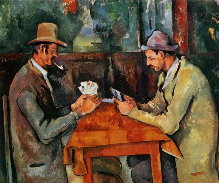 Impressionismus Kartenspieler Cezanne