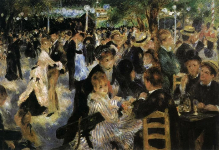 Impressionismus Renoir Tanz in