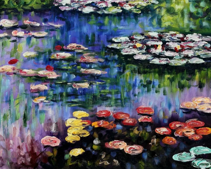 Impressionismus wasserlilien Monet