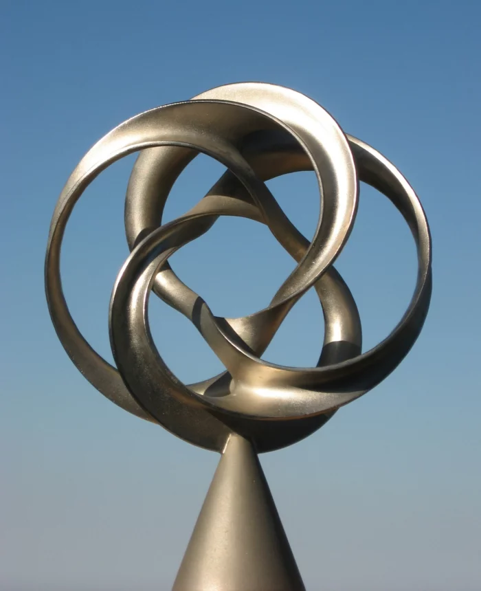 Moderne Skulpturen symmetrie wirbel