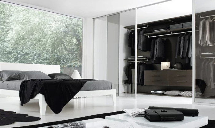 Schlafzimmer mit begehbarem Kleiderschrank teuer klein