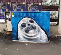 Streetart Künstler Paul Walsh darf offiziell in seiner Stadt sprühen