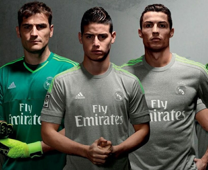 adidas trikotsatz 2015 2016 fußballtrikots real madrid away trikot