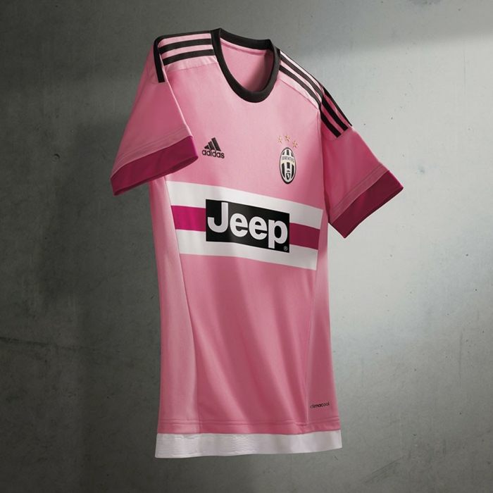 adidas trikotsatz 20152016 fußballtrikots juventus rosa