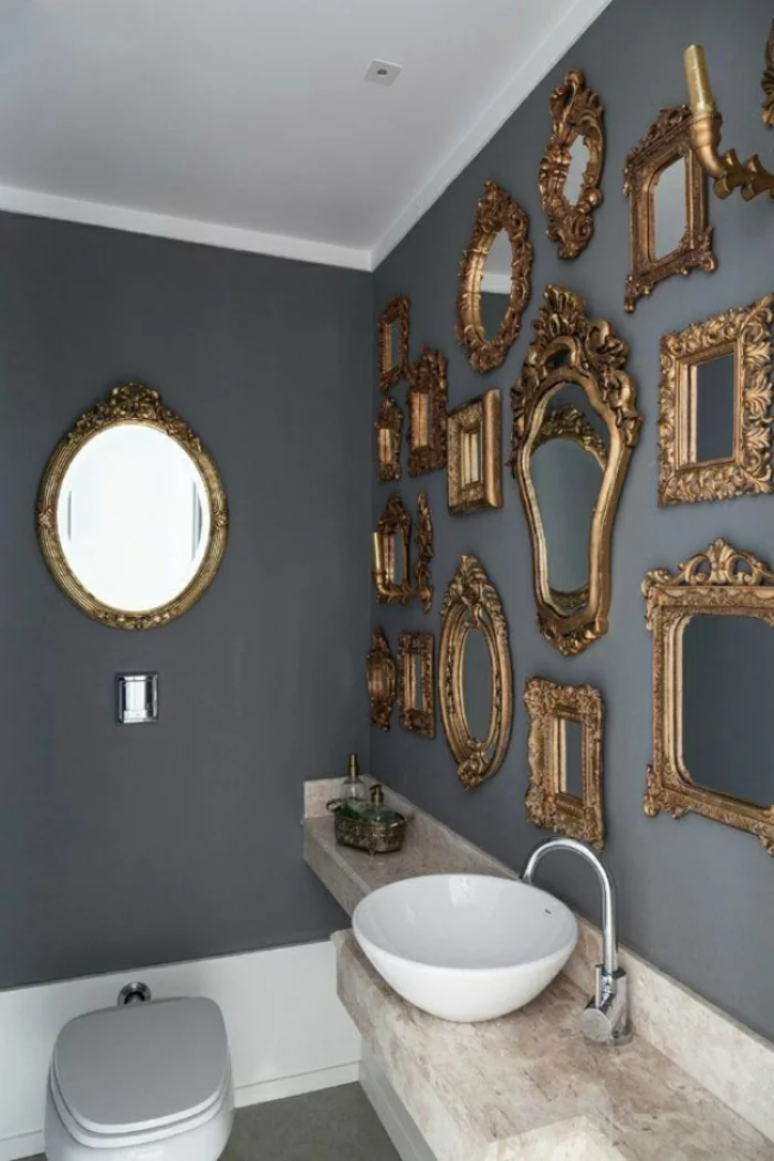 deko spiegel wandspiegel rokoko stil wanddekoration