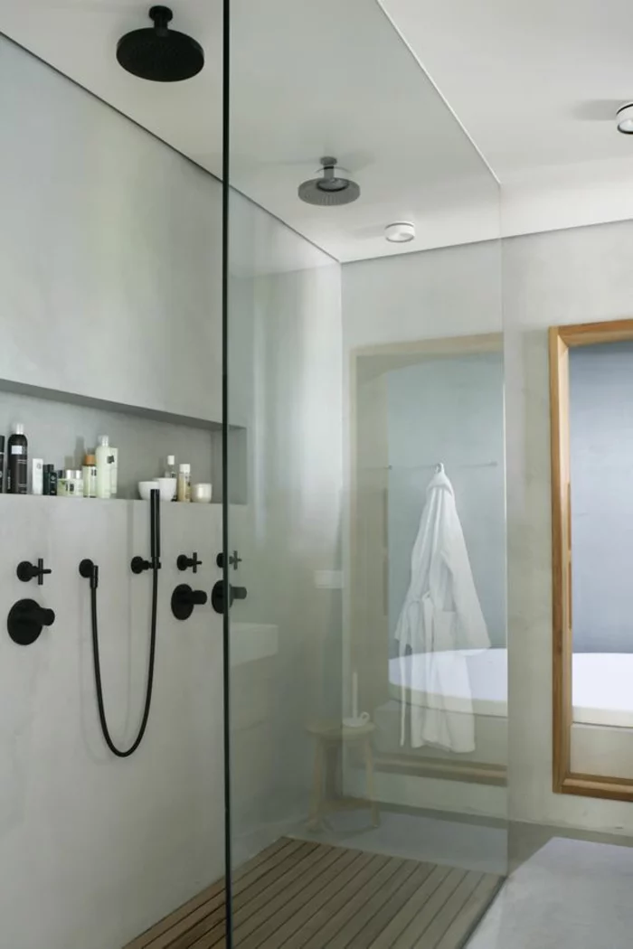 duscharmatur schwarz badezimmer gestalten und renovieren