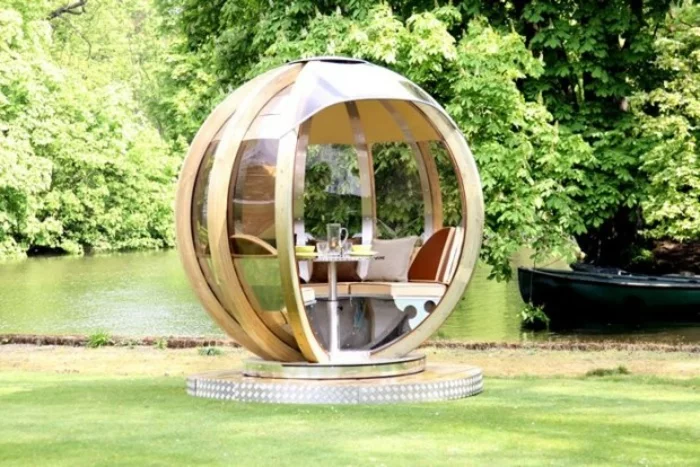 lounge sessel outdoor futuristisches design