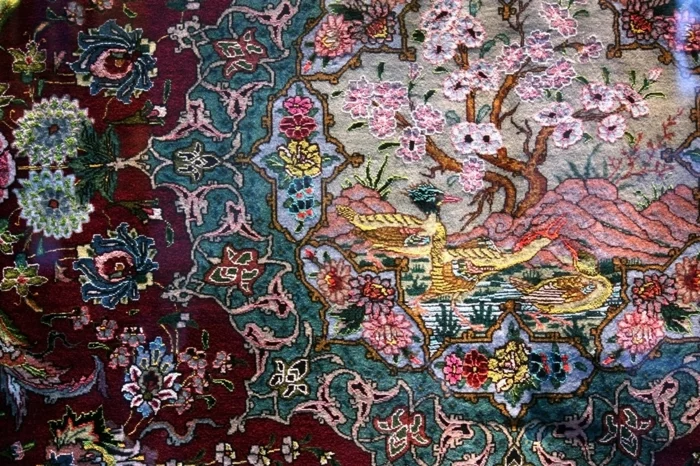 orientteppiche folkloremuster floral animal persisch