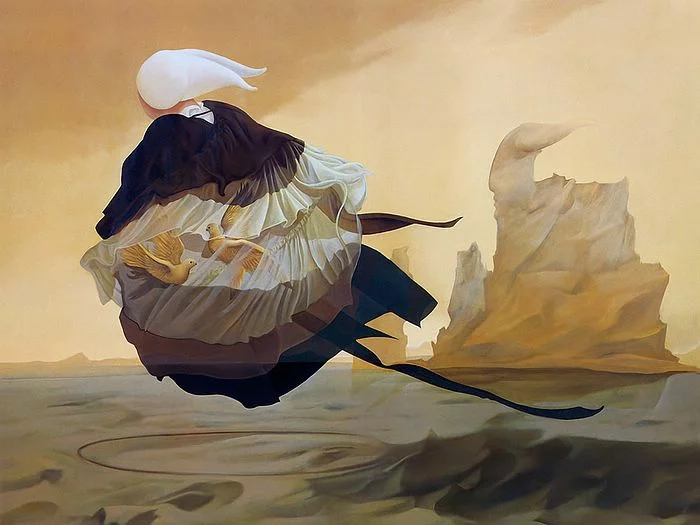 magisches Motiv - Leinwand von Michael Parkes