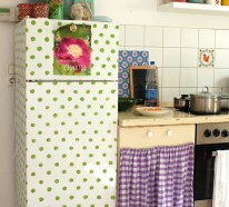 Retro Kühlschrank bringt Stimmung und Zauber in die Küche mit
