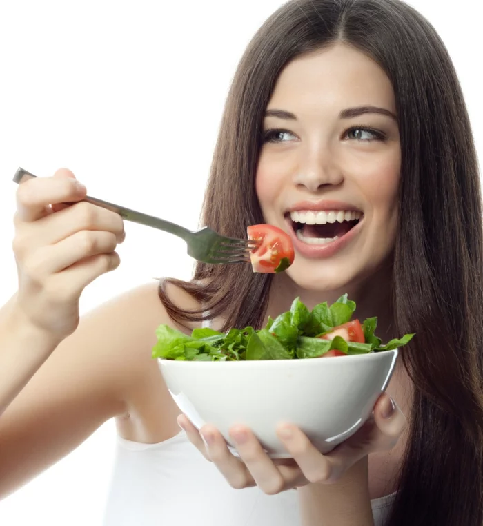 schöne haut gesundes essen frische salate