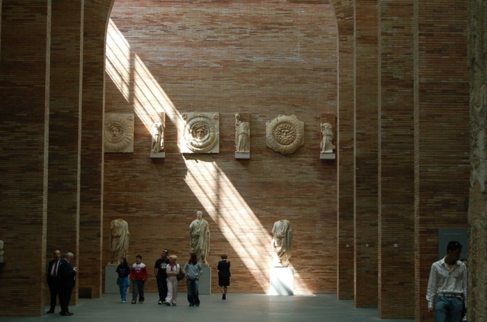 spanien sehenswürdigkeiten museo nacional de artes romano gebäude