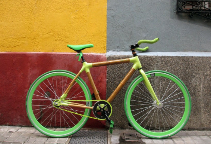 stylische fahrräder bcb nachhaltiges design neongrün