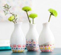 Pfiffige, originelle Ideen, wenn Sie Ihre Vasen dekorieren möchten