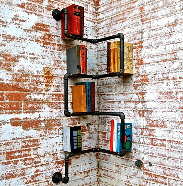 Bücherregale schnecke industrial