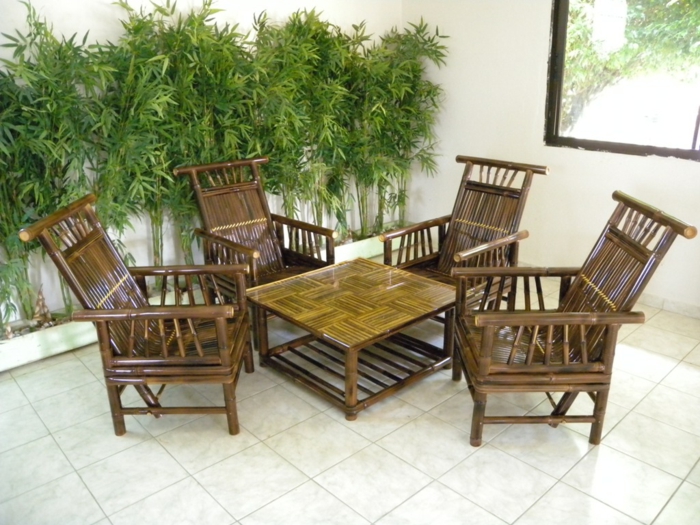 Gartenmöbel- Anwendung außerhalb der Sommersaison