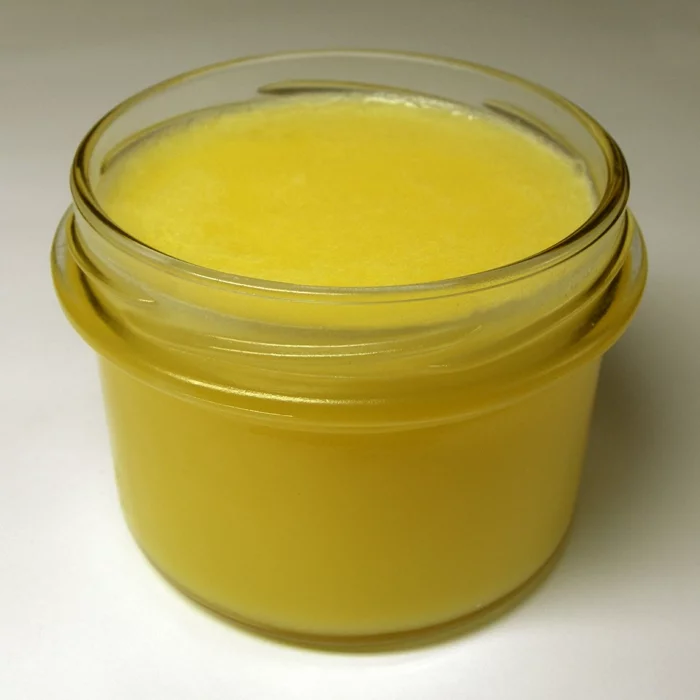 ayurveda rezepte Ghee selber machen butter im glas