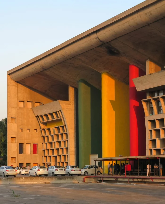 Le Corbusier justizpalast  India