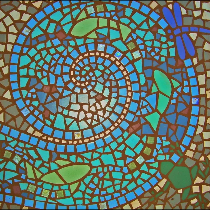 Mosaik selber machen gartenwege mosaiksteine