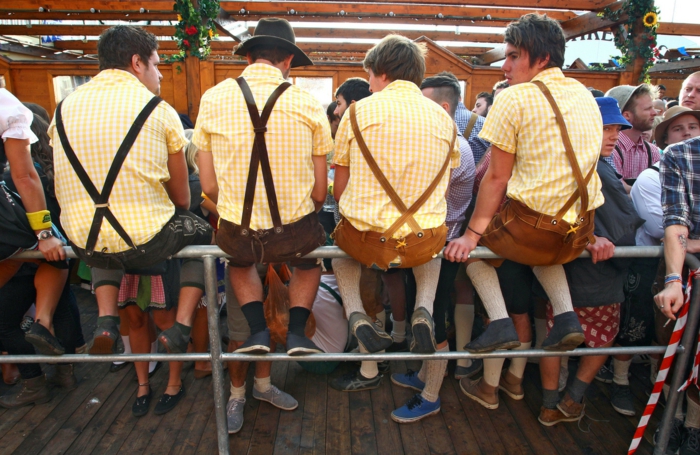 Oktoberfest München leder latzhose