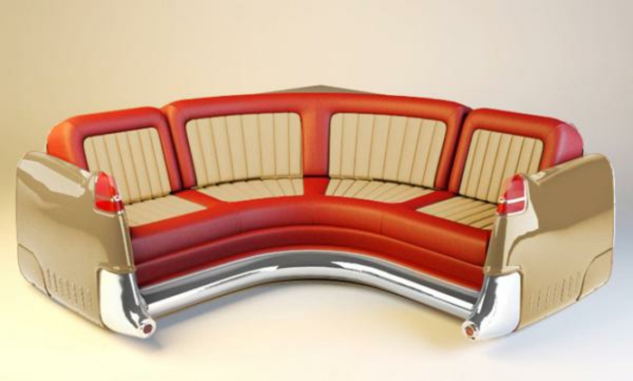 diy möbel autoteile couch leder ergonomisch